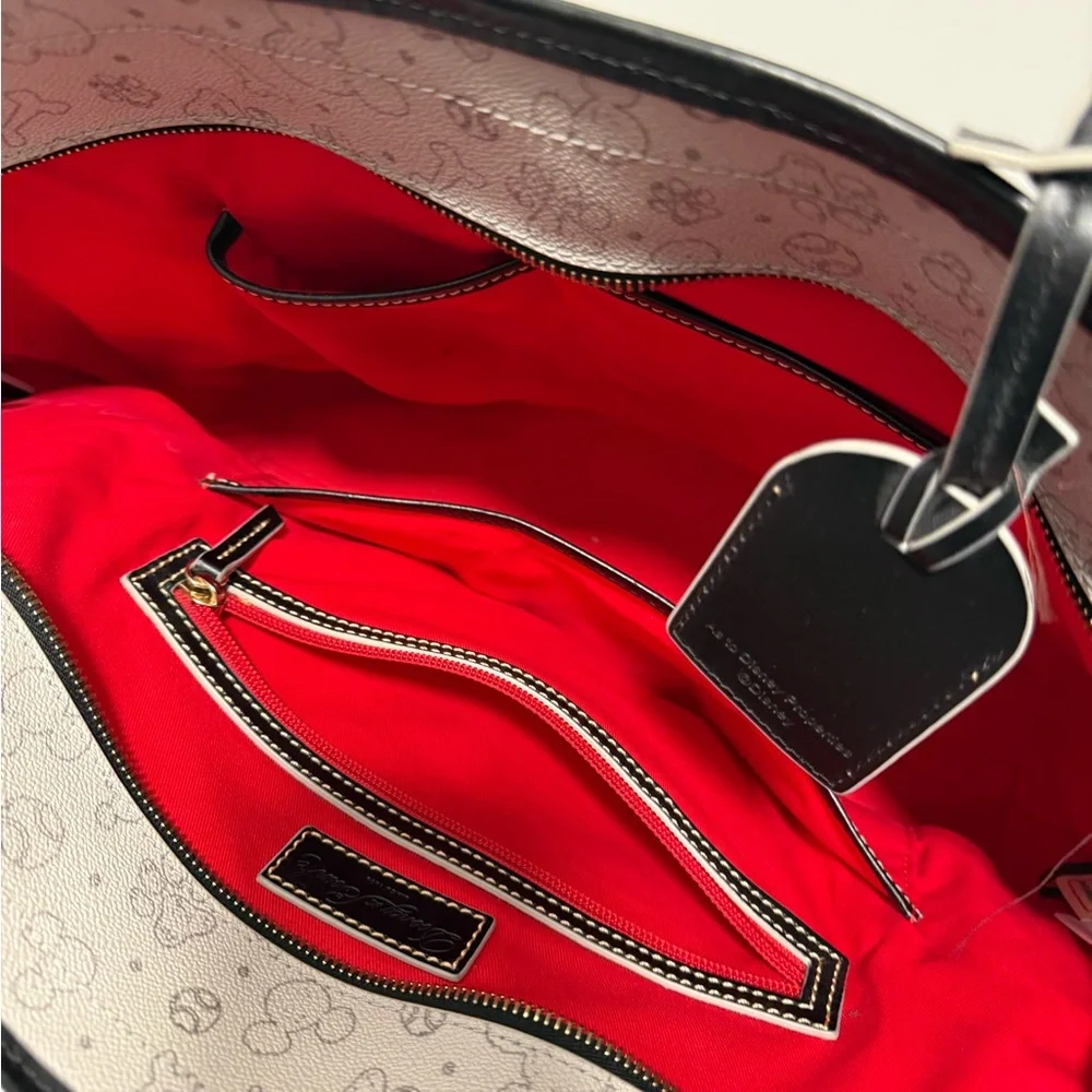 Dooney & Bourke Red Interior Tote - Picture 3 of 3
